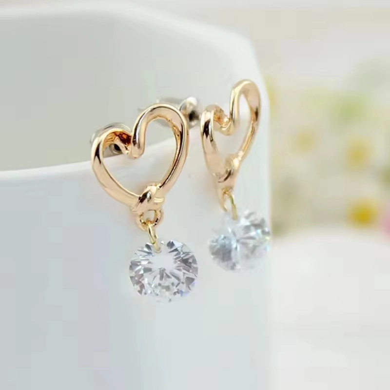 Product image KAHASIL - Anting Tusuk Titanium Anti Karat dan Luntur KH018 all variant GOLD